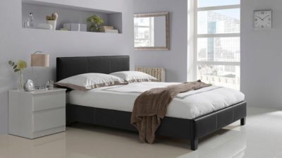 HOME Constance Kingsize Bed Frame - Black